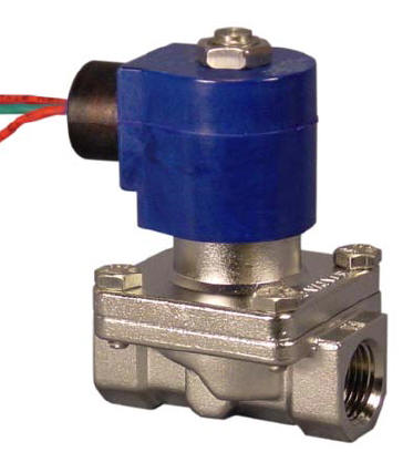 2-Way Solenoid Valves - Model 320, 420 Zero Differential Piloted Diaphragm