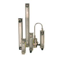ABB glass tube puge meters in 1-1/2, 3, 5 and 10 inch sizes