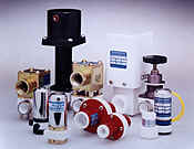 PTFE solenoid valves