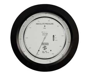 Series 1000 6 inch absolute presure gauge