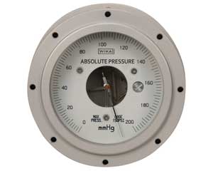 Series 300 2-3/4 inch absolute pressure gauge