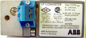Front view of Sensycon I/P replacement for Moore 760E