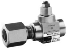 Chemiquip pressure limiting valve