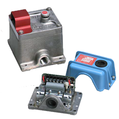 Model 376A and 375A vibration switches with start and monitoring delay