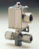 Model SV91 Cryogenic Valve 2-way, Normally Closed, Floating Seal Design