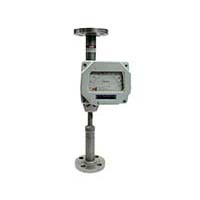 Metal tube flow meter