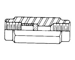 Chemiquip pressure snubber 25