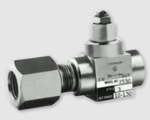 pressure limiting valve-snubber