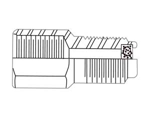 Chemiquip pressure snubber 12