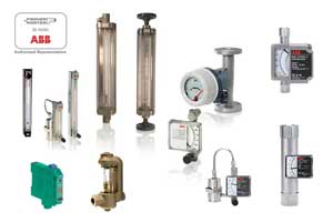 link to ABB variable area flowmeter - rotameters