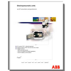 ABB catalog for valve automation:: I/P, valve positioners