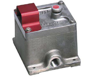 Robertshaw Model 365 vibration switch for hazardous areas