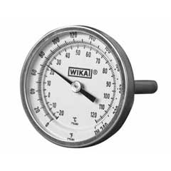 Bimetal Thermometer Stainless Steel Construction  Type TI.20 - OEM Industrial Thermometer