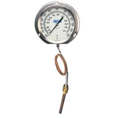 vapor-actuated thermometer