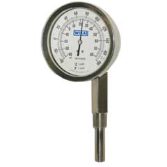 direct gas-actuated thermometer