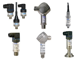 Wika pressure transmitters for pressure to current conversion -I/P